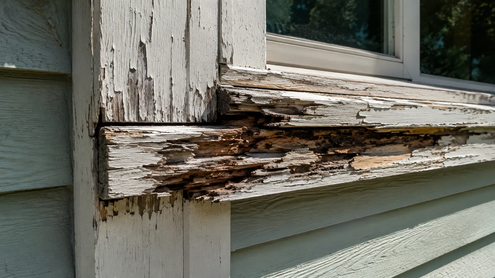 Siding & trim rot — Home Inspectors Twin Cities